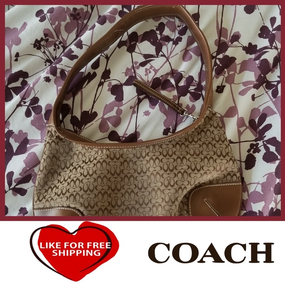 Coach Handbags - Authentic Coach Purse Brown/Beige Cheap *DISCOUNT*